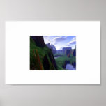 Mountain Pools Of Erytania Print