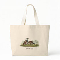 Mountain Quail, John Audubon Tote Bag