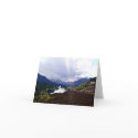 Mountain Rays Note Card by pabucewicz Mountain Rays Note Card