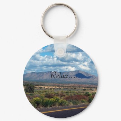 mountain, Relax.... Keychain by ilove2travel
