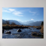 Mountain River Valley Photography Posters