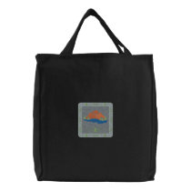 Mountain Scene embroidered bags