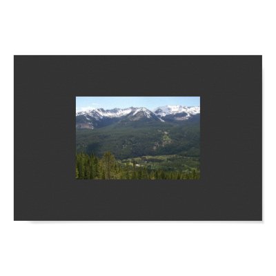 Mountain scene print by jchristmas
