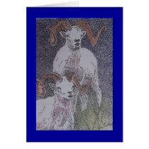 mountain sheep cards by artbynina mountain sheep cards