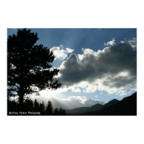 Mountain Silloette posters