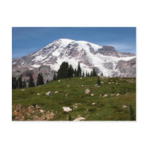 Mountain Skiing Postcard Winter by shayneemelissa Mountain Skiing Postcard Winter