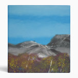 Mountain Skyline Vinyl Binder