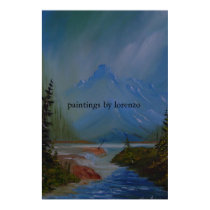 mountain stream posters