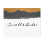 Mountain Sunrise Save The Date Postcards