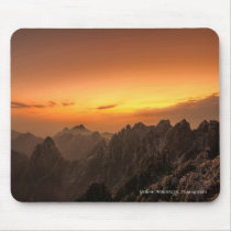 Mountain Sunset Mousepad