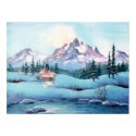 MOUNTAIN TIPIS by SHARON SHARPE posters