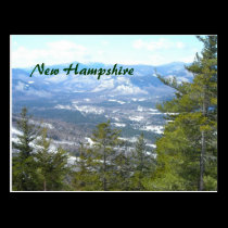 Mountain top view postcards