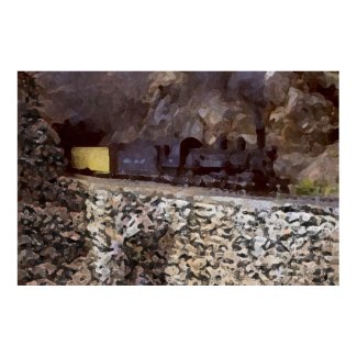 Mountain Tunnel zazzle_print