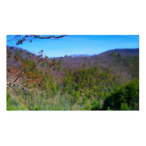 Mountain View Business Card Background