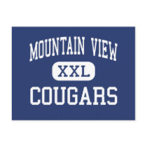 Mountain View - Cougars - Junior - Beaumont Postcard