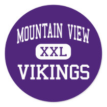 Mountain View - Vikings - High - El Monte stickers by customteamsportswear Mountain View - Vikings - High - El Monte stickers