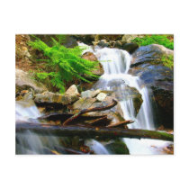 Mountain Waterfall postcards by cshphotos Mountain Waterfall postcards