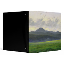 Mountainous landscape binder