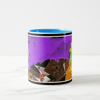 Mountains Abstract Expressionism Mug