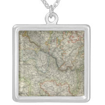 Mountains and Rivers of Hildburghausen Germany Necklaces