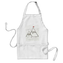 Mountains apron