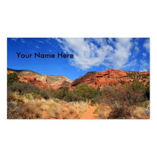 Mountains & Cloudscape Business Cards