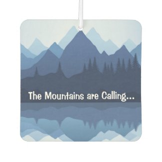 Mountains Design Air Freshener