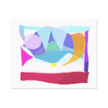 Mountains Gallery Wrapped Canvas