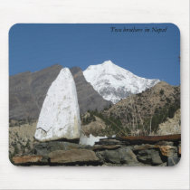 Mountains in Nepal mousepads by sjungocanada Mountains in Nepal mousepads