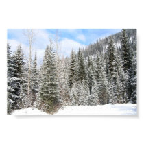 Mountains in winter 01 posters by sunsetmeadowlark Mountains in winter 01 posters