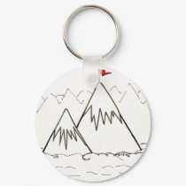 Mountains keychain by bio_muse Mountains keychain