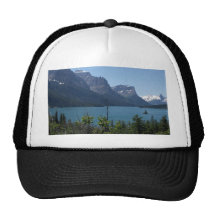 Mountains Maontana Glacier Parks Mesh Hat