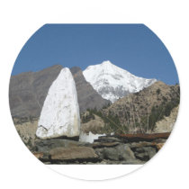 Mountains of Nepal stickers