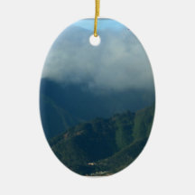 mountains ornament