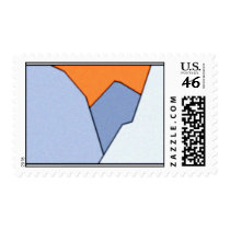 Mountains postage