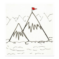 Mountains print