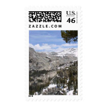 Mountains Sierras postage
