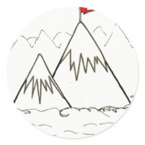 Mountains stickers