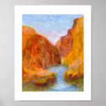 Mountains  & Waterholes,Poster