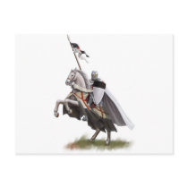 Mounted Knight Templar Post Cards