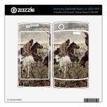 Mounted shepherd with bull by Giovanni Fattori Samsung Captivate Skins