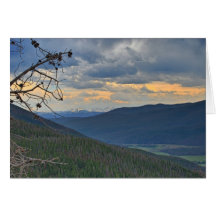 Mountian Landscape Note Card