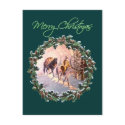 MOUNTIAN MAN & WREATH by SHARON SHARON SHARPE postcards by sharonsharpe MOUNTIAN MAN & WREATH by SHARON SHARON SHARPE postcards