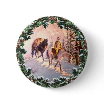 MOUNTIAN MAN & WREATH by SHARON SHARPE buttons by sharonsharpe MOUNTIAN MAN & WREATH by SHARON SHARPE buttons