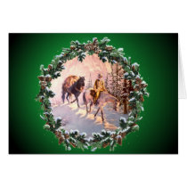 MOUNTIAN MAN & WREATH by SHARON SHARPE cards by sharonsharpe MOUNTIAN MAN & WREATH by SHARON SHARPE cards