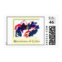 Mountians-of-Color postage by 2motivateu Mountians-of-Color postage