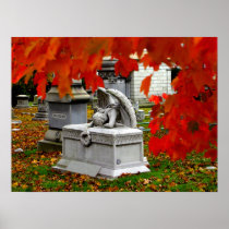 Mourning Angel Canvas Print