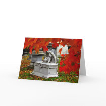 Mourning Angel Greeting Card