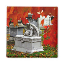 Mourning Angel Magnet