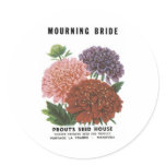 Mourning Bride, Prout's Seed House stickers
